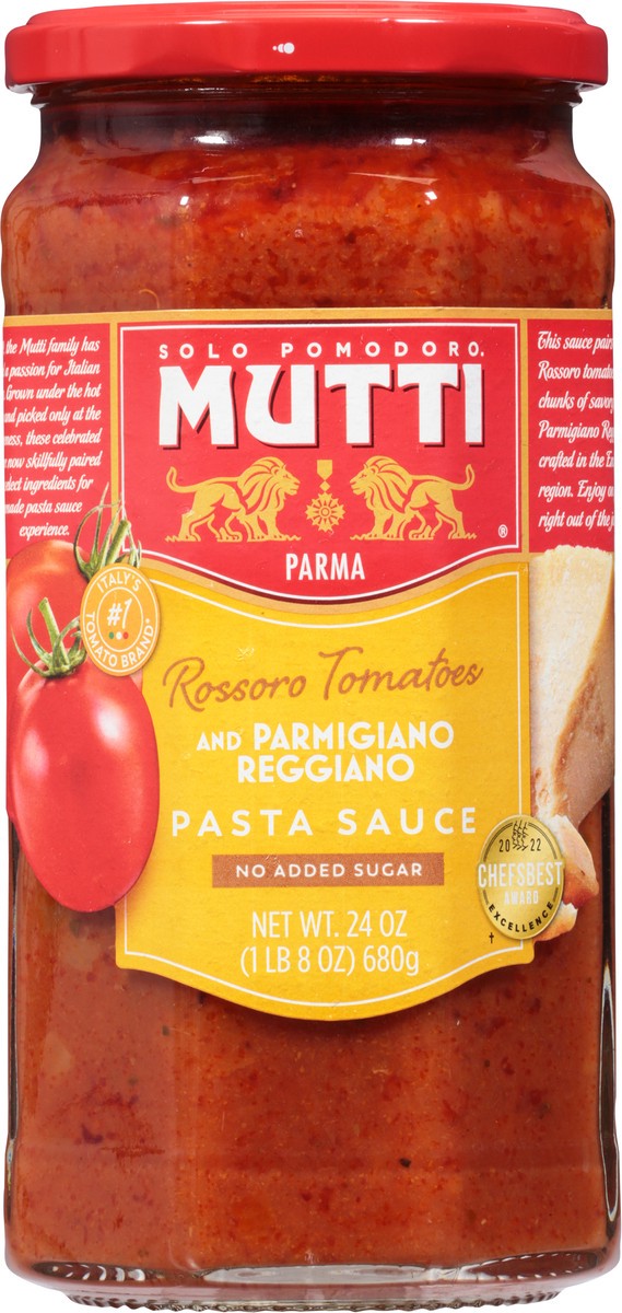 slide 5 of 9, Mutti Parmigianno Reggiano Pasta Sauce, 24 oz
