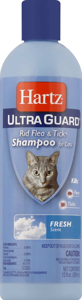 slide 2 of 2, Hartz Ultra Guard Rid Flea & Tick Shampoo For Cats, 1 oz