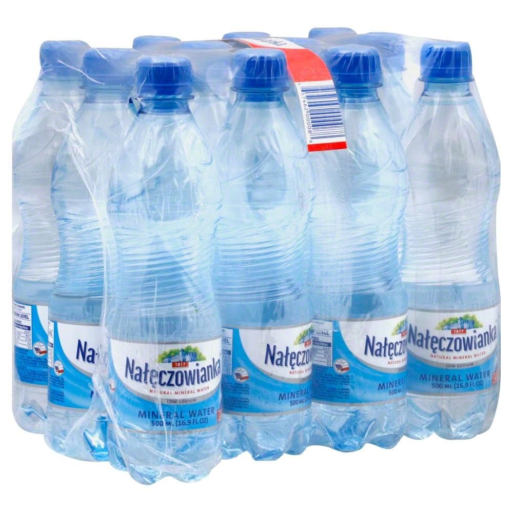 slide 1 of 1, Naleczowianka Mineral Water, 12 ct