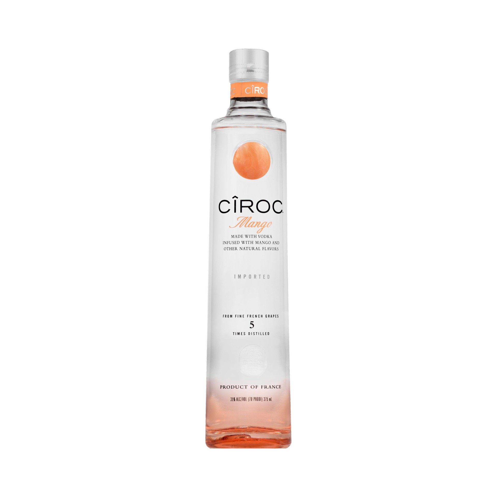 slide 1 of 3, Ciroc Mango Vodka, 375 ml