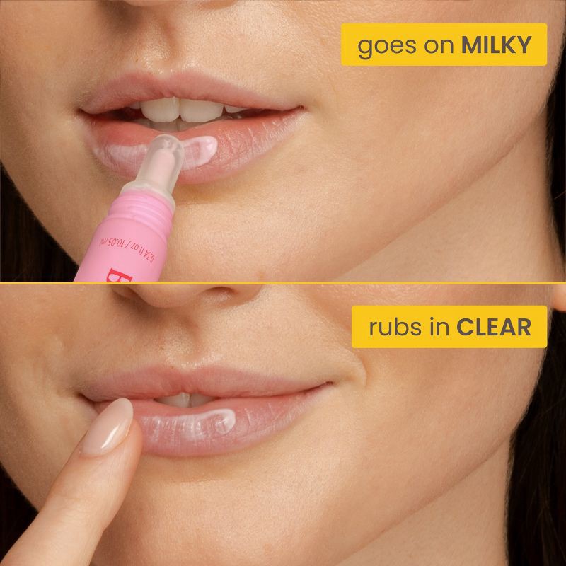 slide 4 of 10, Burt's Bees Daily Moisturizer Sweet Strawberry Lip Milk 0.34 fl oz, 0.34 fl oz