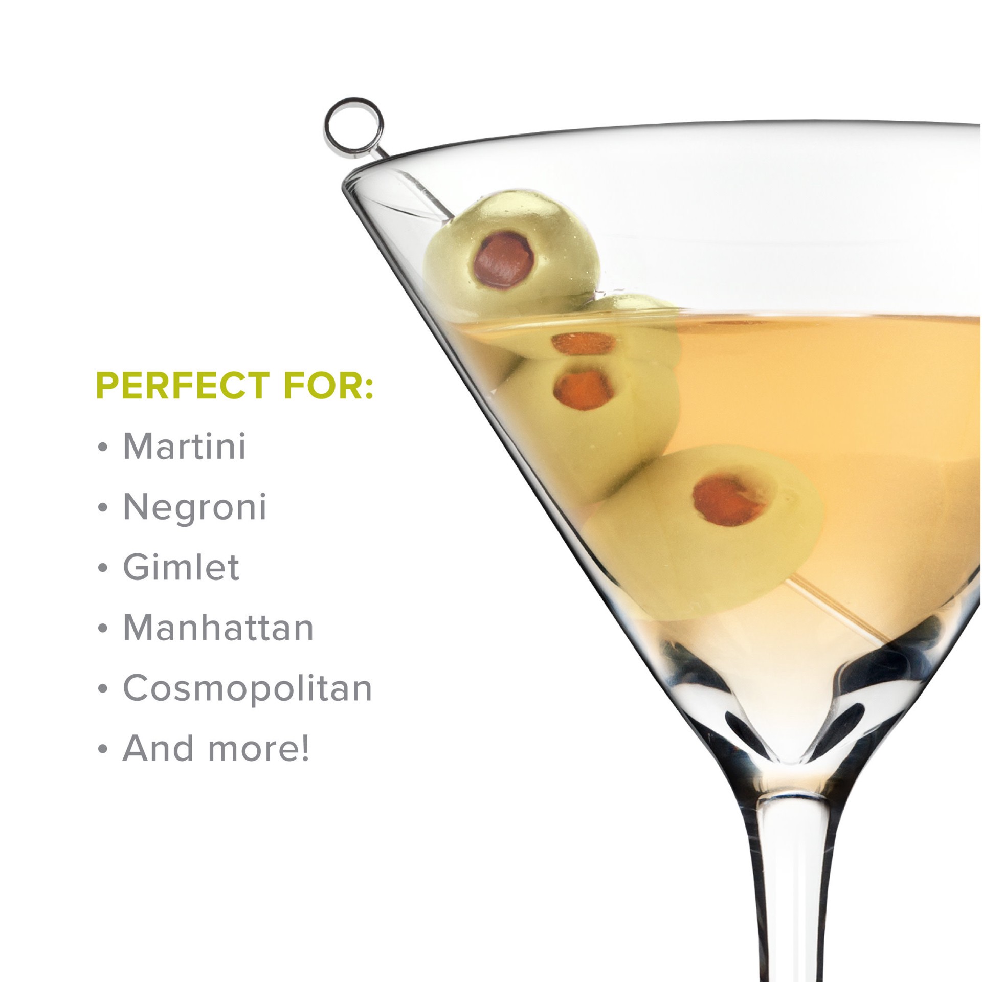 slide 2 of 5, True 12 Ounce Manhattan Martini Glass 4 ea, 1 ct