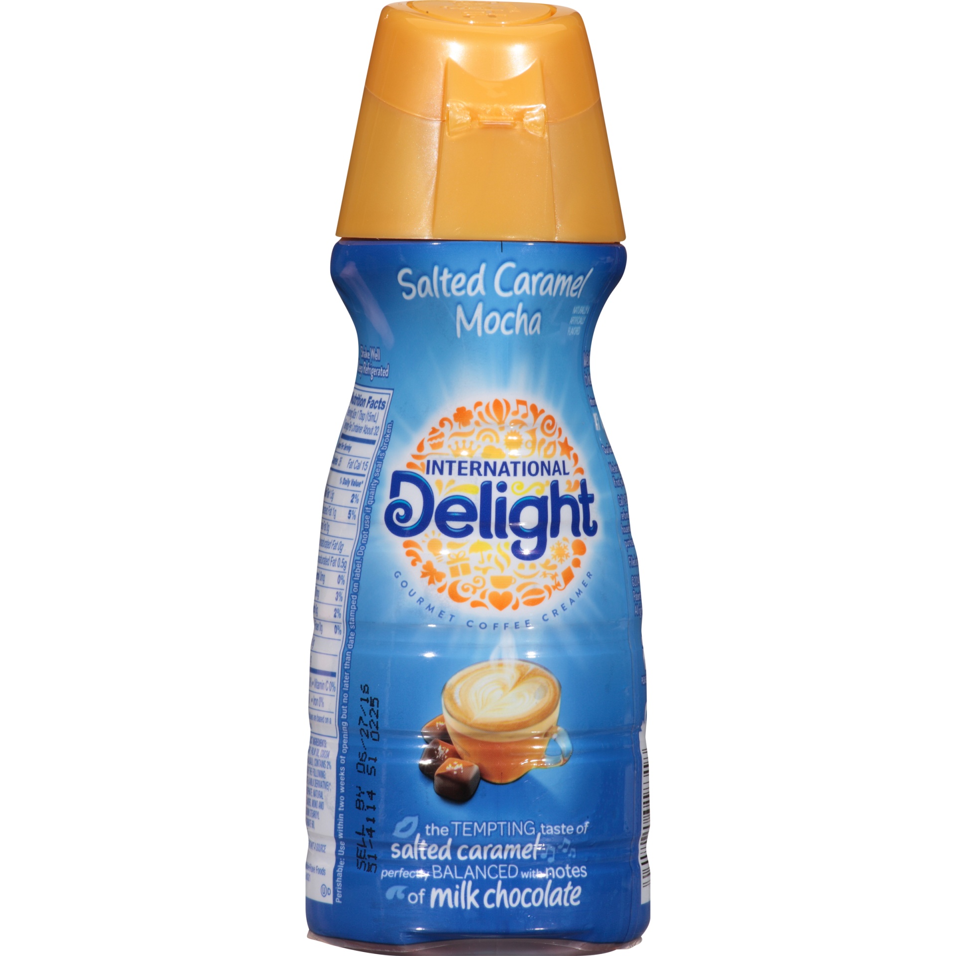 slide 4 of 6, International Delight Salted Caramel Mocha Gourmet Coffee Creamer, 16 fl oz