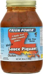 Cajun Power Chicken Sauce Piquant 36 oz