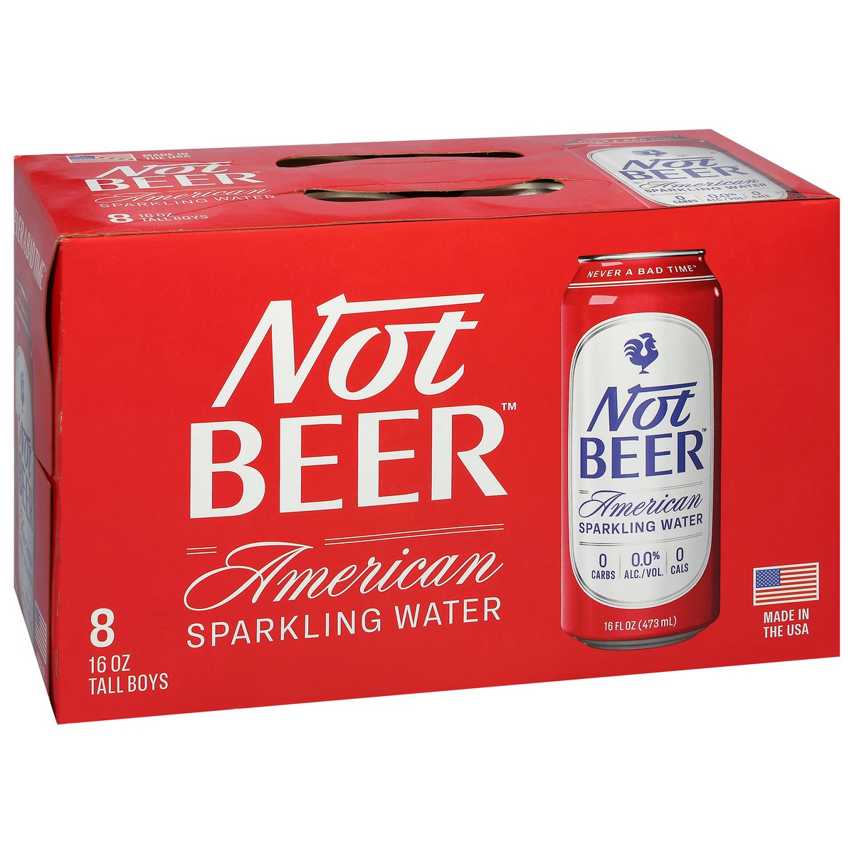 slide 5 of 13, Not Beer American Sparkling Water - 128 oz, 128 oz