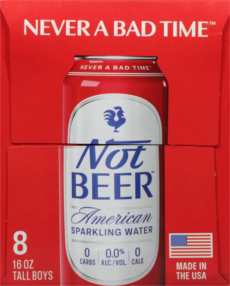 slide 9 of 13, Not Beer American Sparkling Water - 128 oz, 128 oz