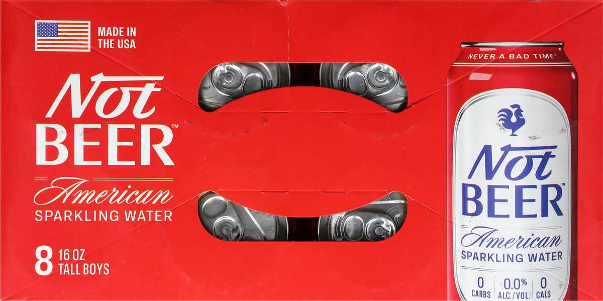 slide 13 of 13, Not Beer American Sparkling Water - 128 oz, 128 oz