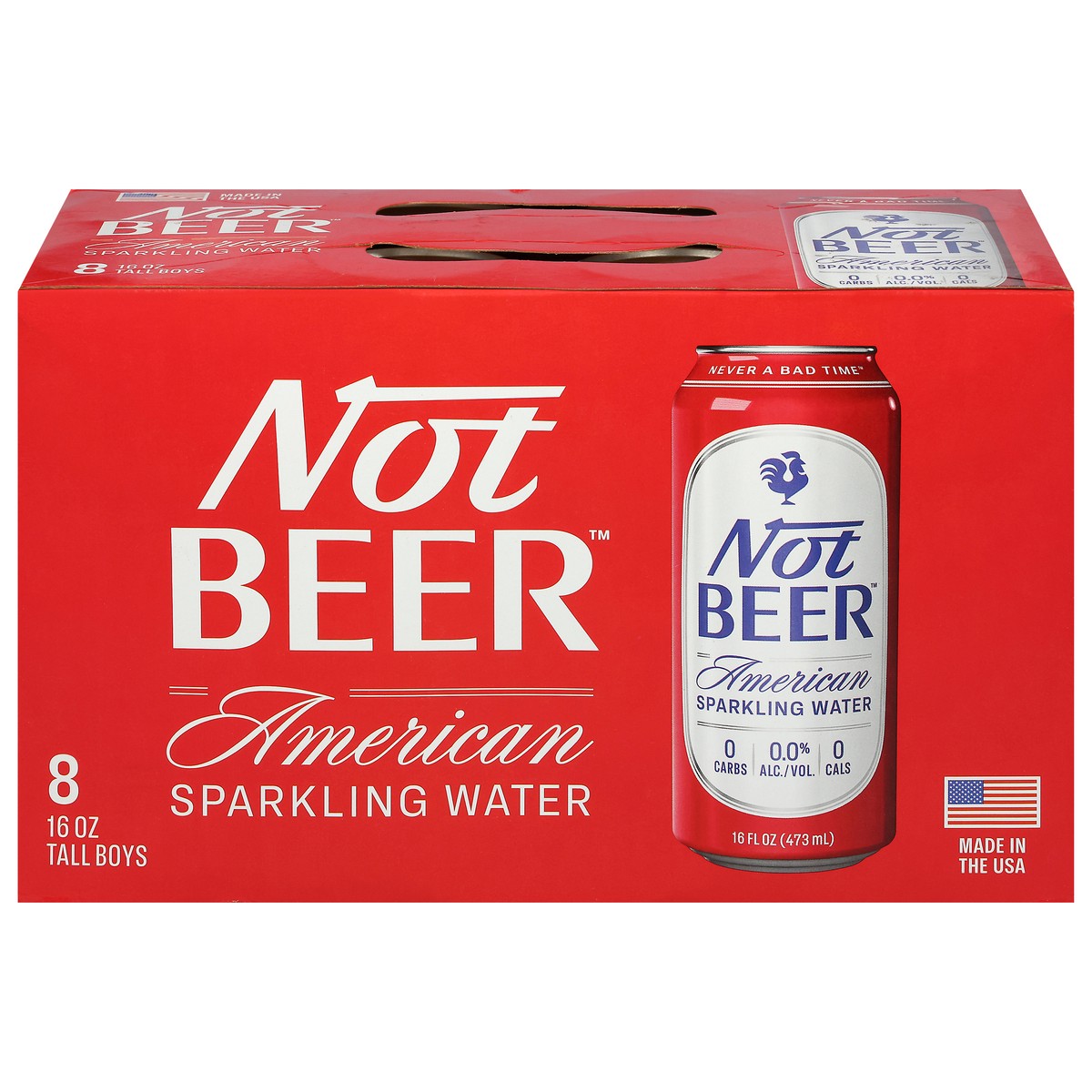 slide 3 of 13, Not Beer American Sparkling Water - 128 oz, 128 oz