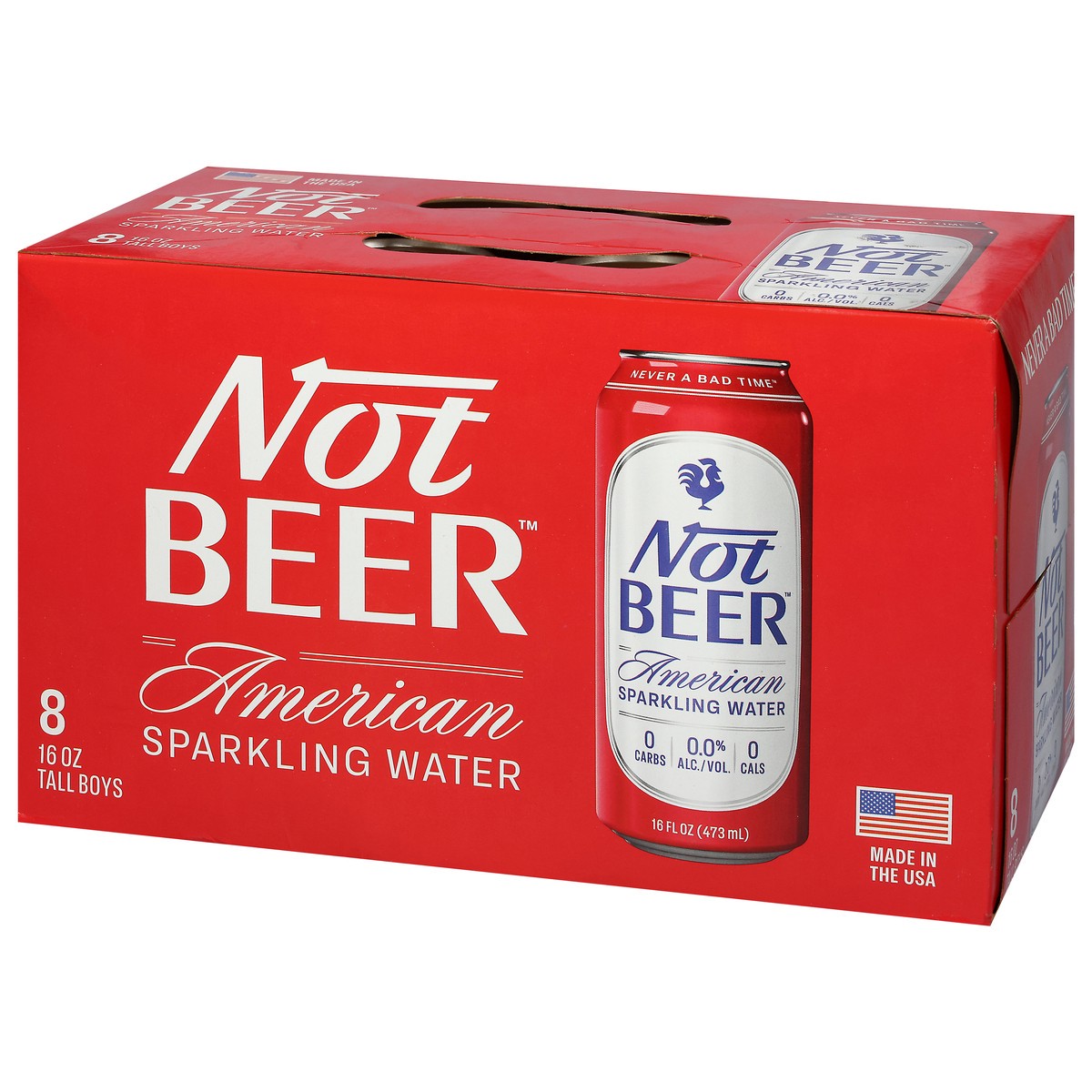 slide 10 of 13, Not Beer American Sparkling Water - 128 oz, 128 oz