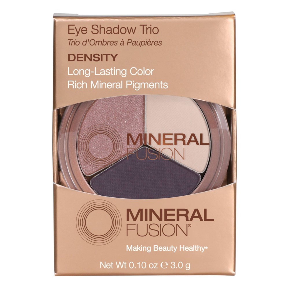 slide 4 of 8, Mineral Fusion Eye Shadow Trio - Density, 0.1 oz