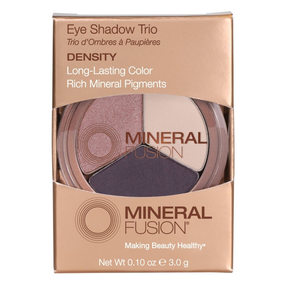 slide 3 of 8, Mineral Fusion Eye Shadow Trio - Density, 0.1 oz
