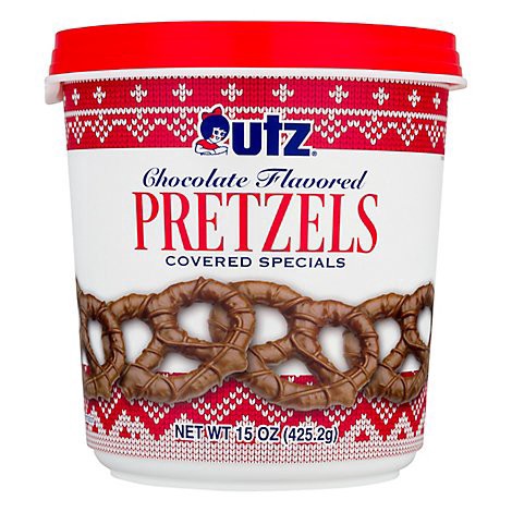 slide 1 of 1, Utz Pretzels Covered Specials Chocolate Flavored - 15 Oz, 15 oz