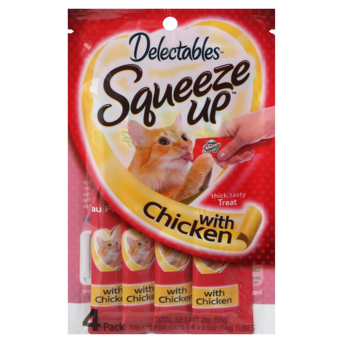 slide 1 of 12, Delectables Squeeze Up Chicken, 4 ct