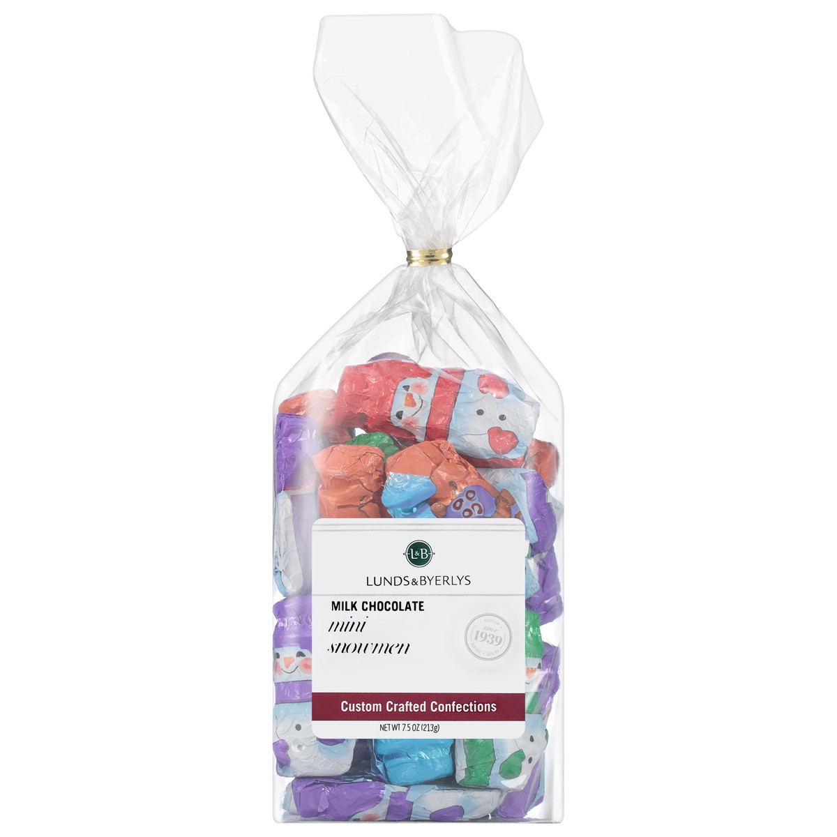 slide 1 of 4, Lunds & Byerlys Milk Chocolate Snowmen Mini 7.5 oz, 7.5 oz