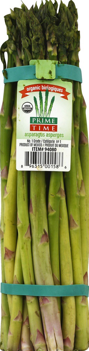 slide 2 of 3, Prime Time Asparagus Organic, 12 oz