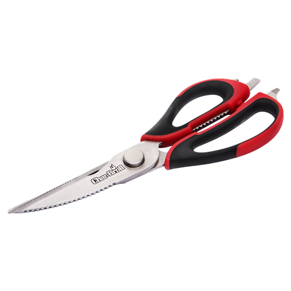 slide 1 of 1, Char-broil Comfort Grip Meat Shears, 1 ct