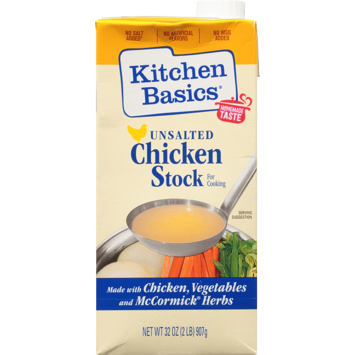 slide 6 of 9, Kitchen Basics Gluten Free Unsalted Chicken Stock, 