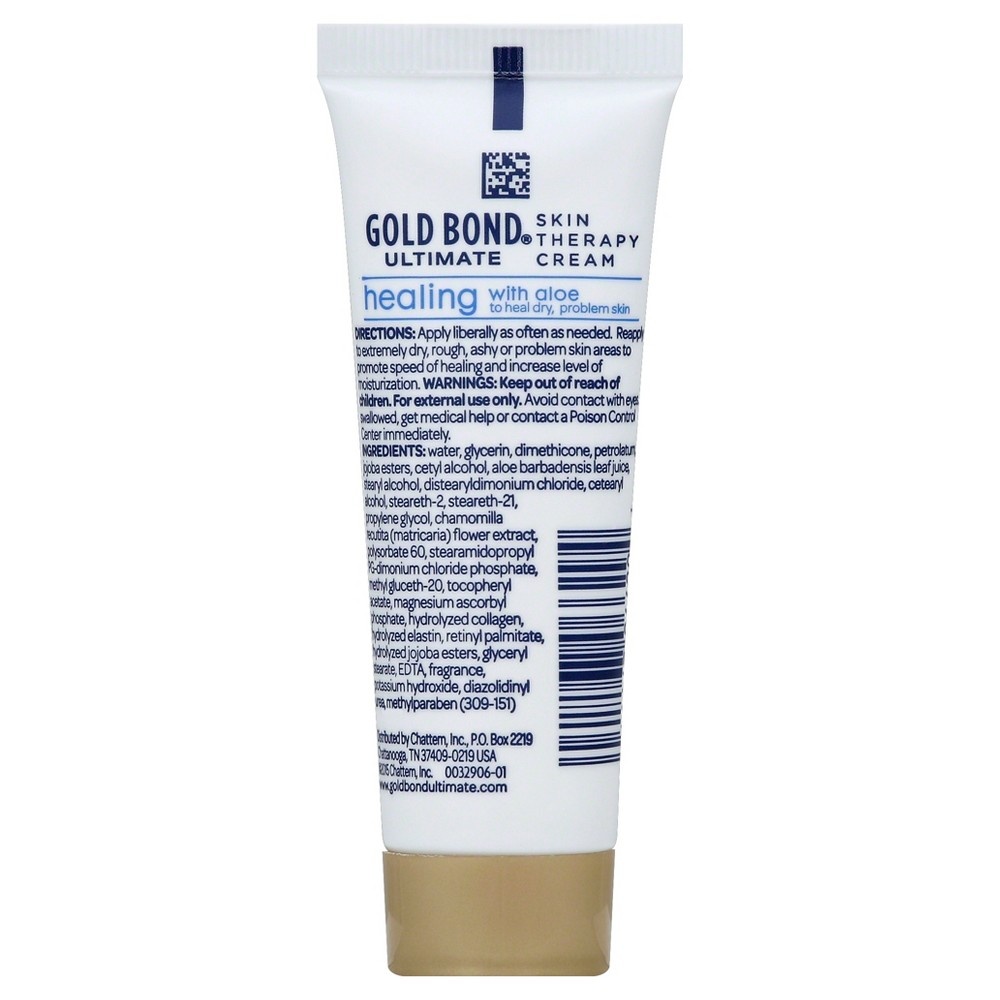 Gold Bond Ultimate Healing Skin Therapy Cream With Aloe 1 Oz 