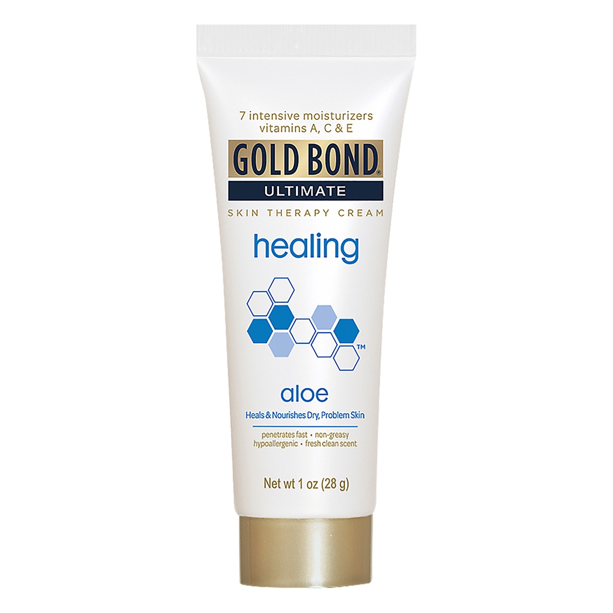 Gold Bond Ultimate Healing Skin Therapy Cream With Aloe 1 oz | Shipt