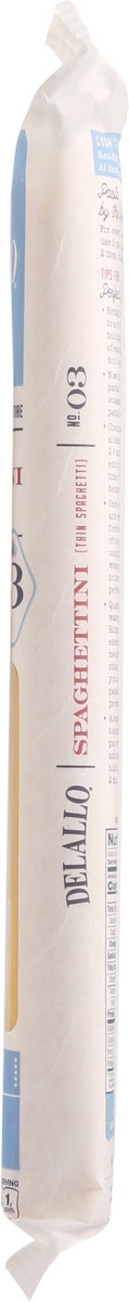 slide 11 of 13, Delallo Pasta Spaghetti Thin No. 3 - 16 Oz, 16 oz
