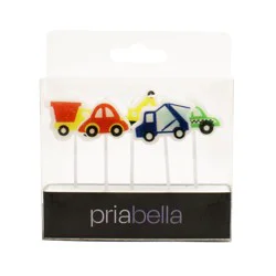 Priabella Trucks Birthday Candles