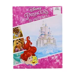Disney Princess Valentine Exchange Cards