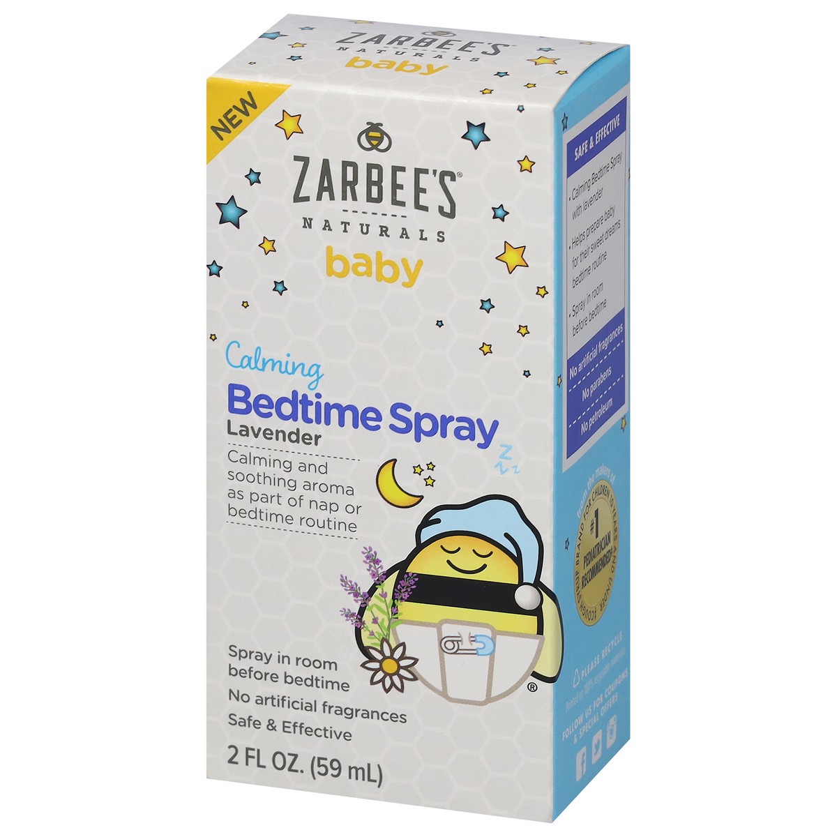 slide 8 of 9, Zarbee's Naturals Children's Gentle Bedtime Room Spray, Chamomile & Lavender, 2 Fl. Oz, 2 fl oz