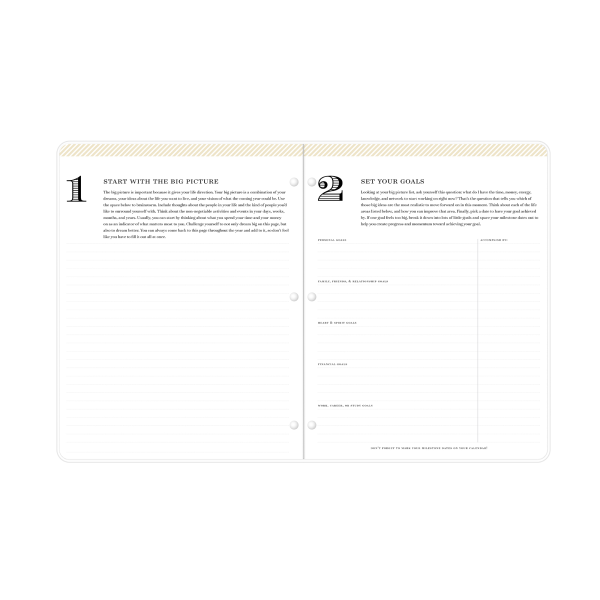 slide 3 of 6, 2025 Day Designer Monthly Planning Calendar, 8-1/2"" X 11"", Laila Blue, January To December, 148825, 1 ct