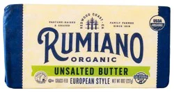 Rumiano Organic Grass-Fed European Style Unsalted Butter