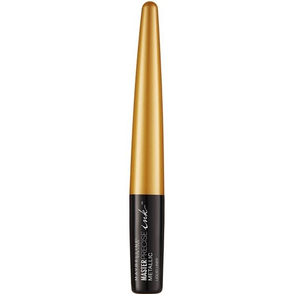 slide 1 of 1, Maybelline Eye Studio Master Precise Ink Liner Solar Gold, 0.037 oz