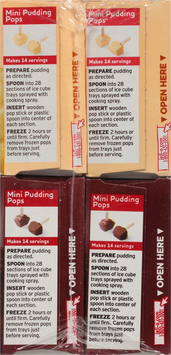 slide 9 of 12, Jell-O Chocolate & Vanilla Instant Pudding & Pie Filling Mix Value Pack, 4 ct Box, 4 ct