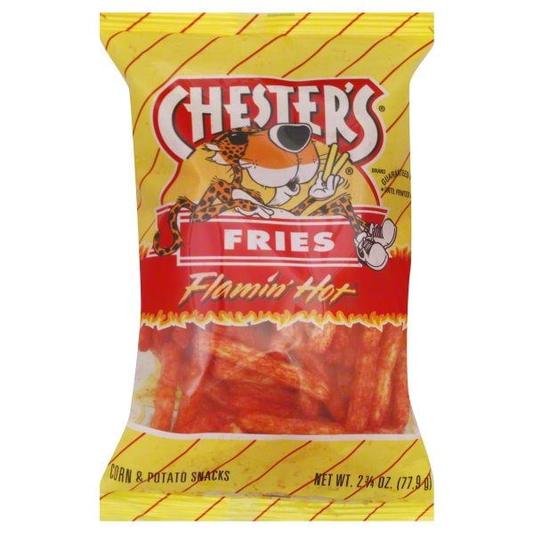 slide 1 of 6, Chester's Flamin' Hot Fries, 2.75 oz