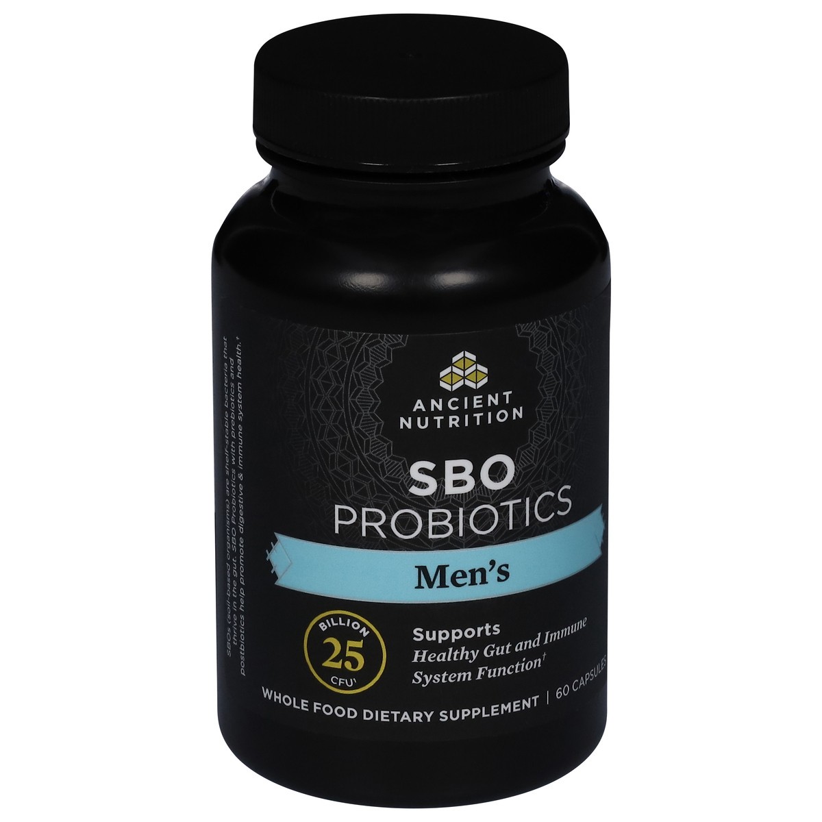 slide 3 of 12, Ancient Nutrition Men's SBO Probiotics 60 Capsules, 60 ct