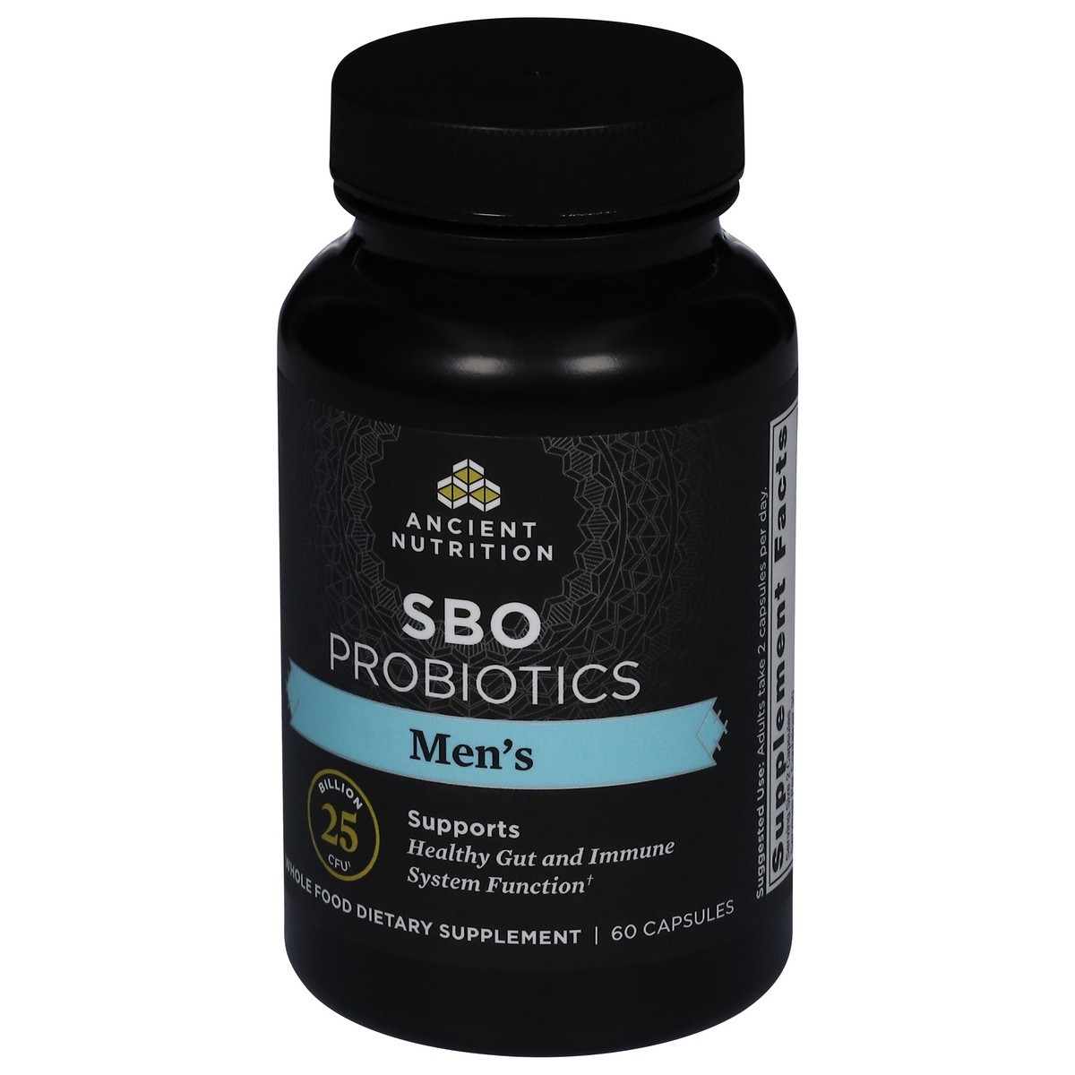 slide 7 of 12, Ancient Nutrition Men's SBO Probiotics 60 Capsules, 60 ct