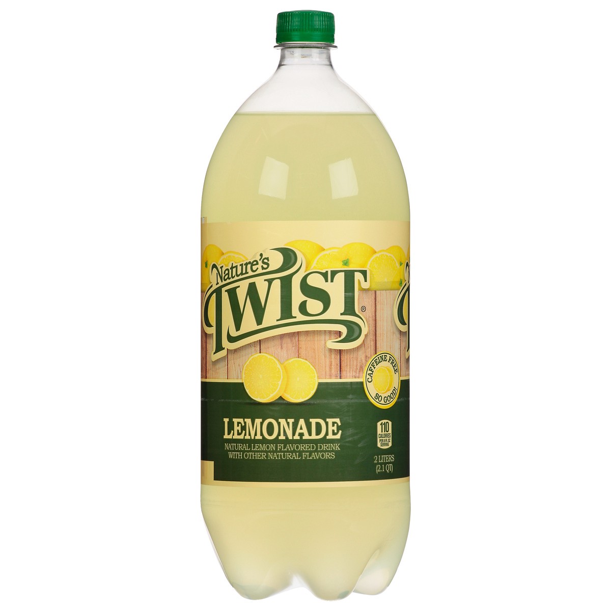 slide 3 of 9, Nature's Twist Sugar Free Original Lemonade 2 l, 2.10 qt