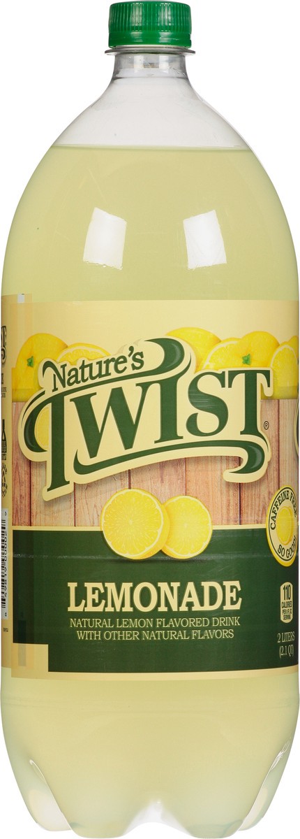 slide 8 of 9, Nature's Twist Sugar Free Original Lemonade 2 l, 2.10 qt