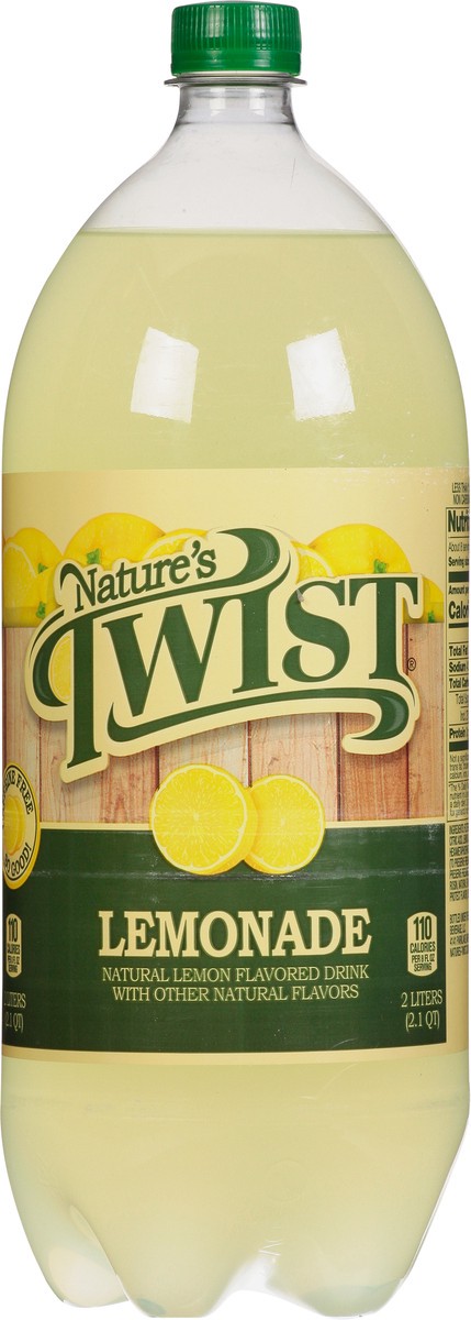 slide 4 of 9, Nature's Twist Sugar Free Original Lemonade 2 l, 2.10 qt