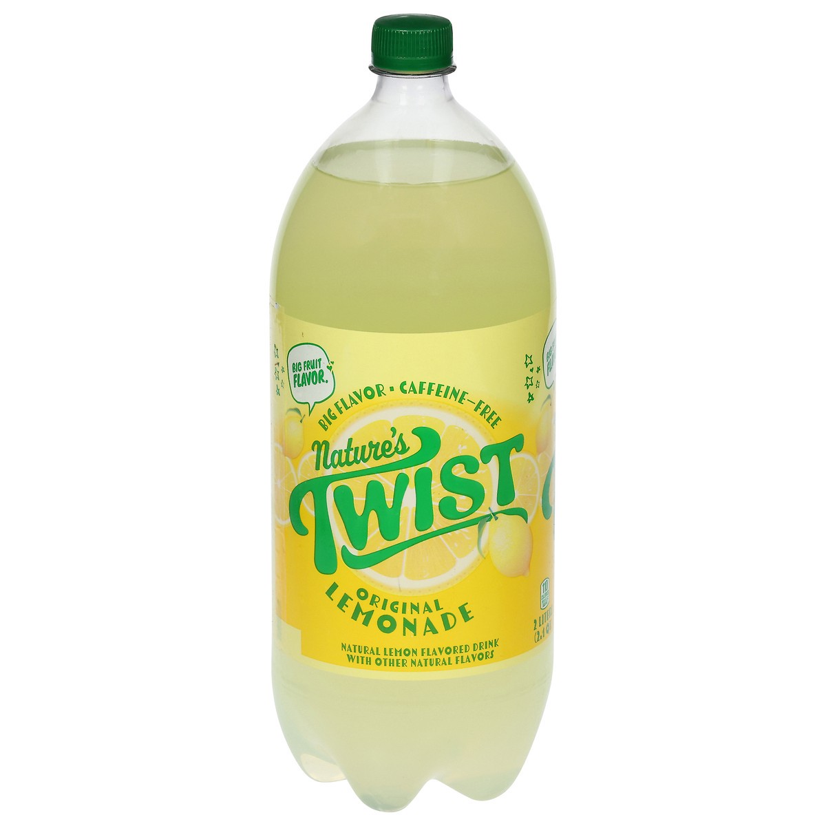 slide 1 of 9, Nature's Twist Sugar Free Original Lemonade 2 l, 2.10 qt