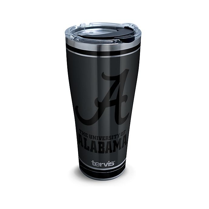 slide 1 of 1, NCAA Tervis University of Alabama Blackout Stainless Steel Tumbler with Lid, 30 oz