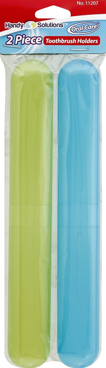 slide 1 of 2, Handy Solutions Toothbrush Holders 2 ea, 2 ct