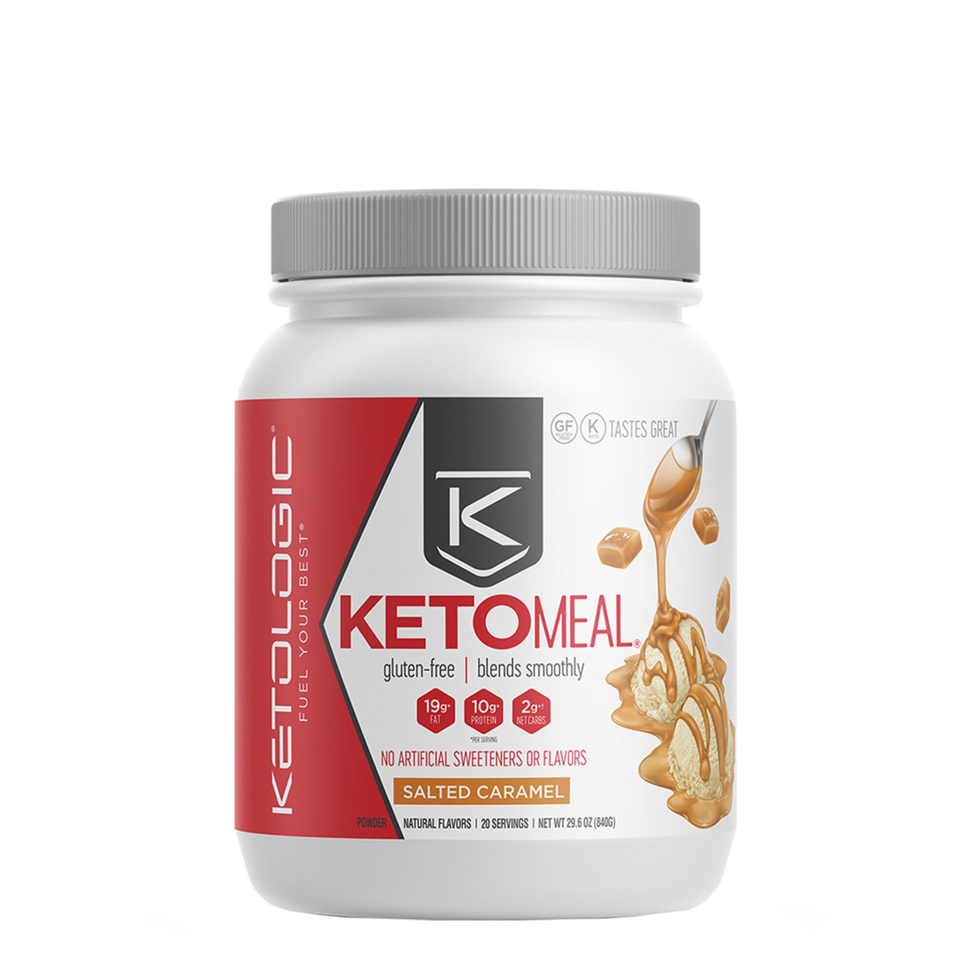 slide 1 of 1, KetoLogic KetoMeal - Salted Caramel, 1 ct