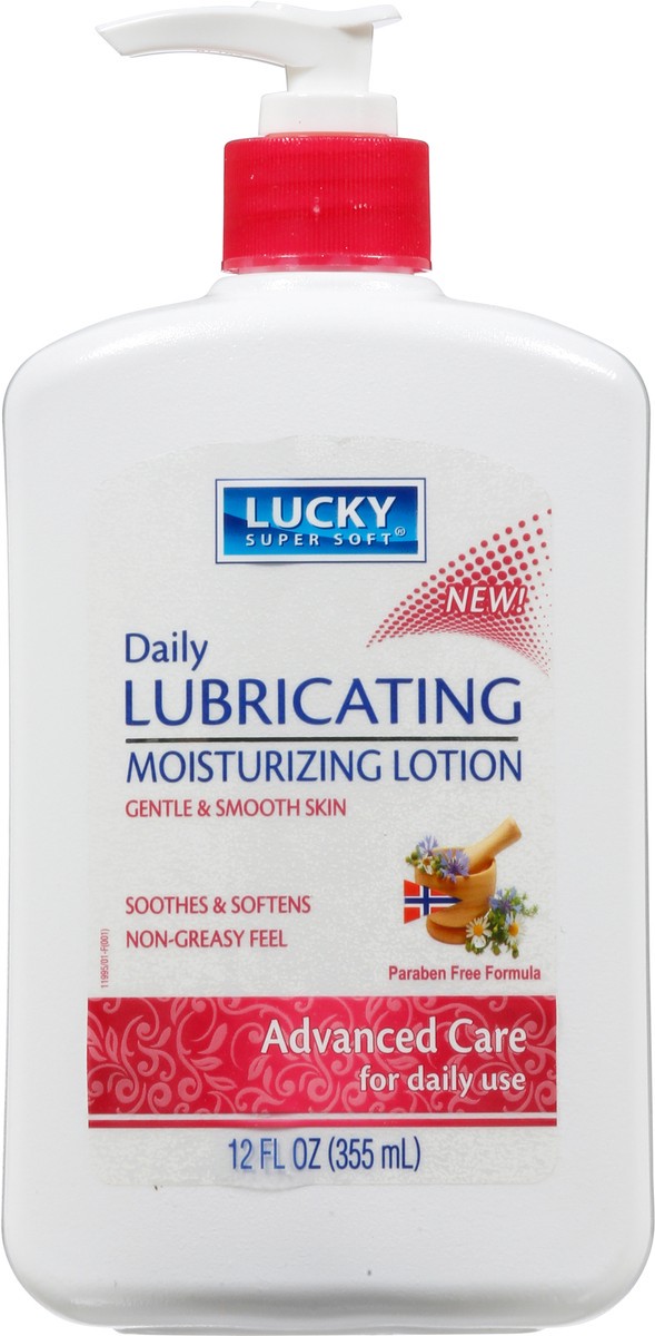 slide 9 of 12, Lucky Super Soft Daily Lubricating Moisturizing Lotion 12 fl oz, 12 fl oz