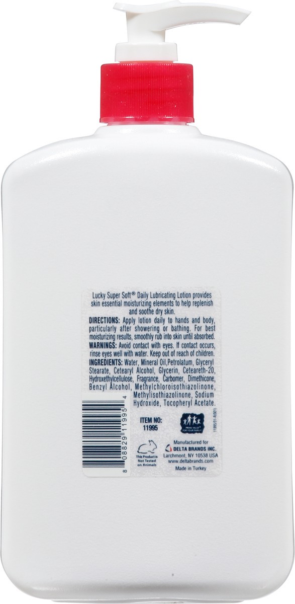 slide 6 of 12, Lucky Super Soft Daily Lubricating Moisturizing Lotion 12 fl oz, 12 fl oz