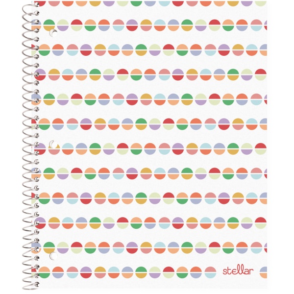 slide 1 of 3, Office Depot Brand Stellar Poly Notebook, 8-1/2'' X 11'', 1 Subject, College Ruled, 160 Pages (80 Sheets), Circles, 80 ct