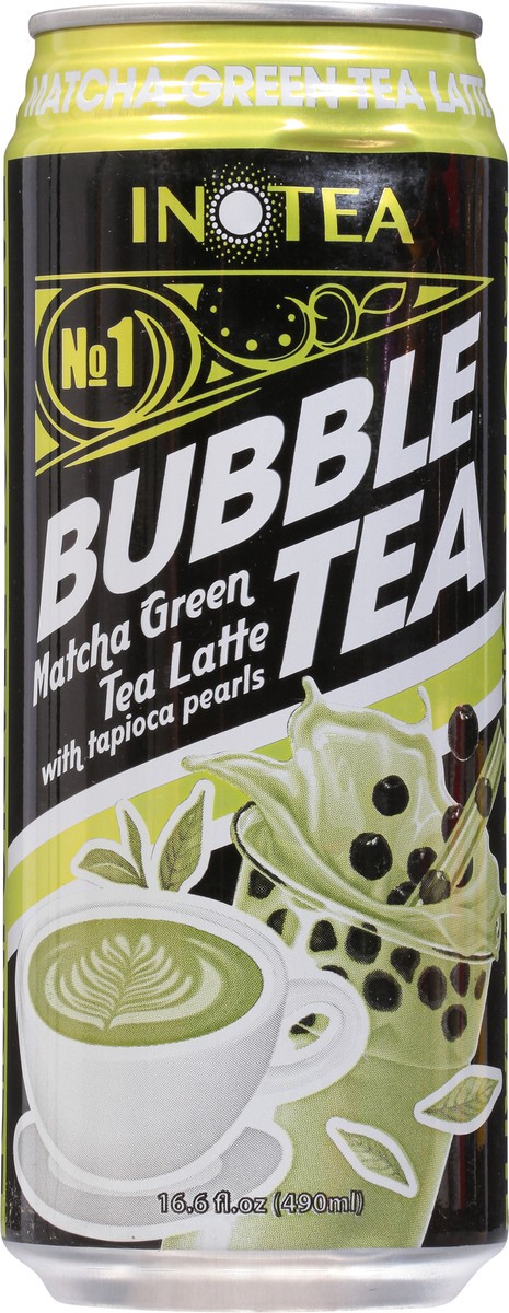 slide 4 of 9, Inotea Matcha Green Tea Latte Bubble Tea with Tapioca Pearls 1 16.6 fl oz, 16.6 fl oz