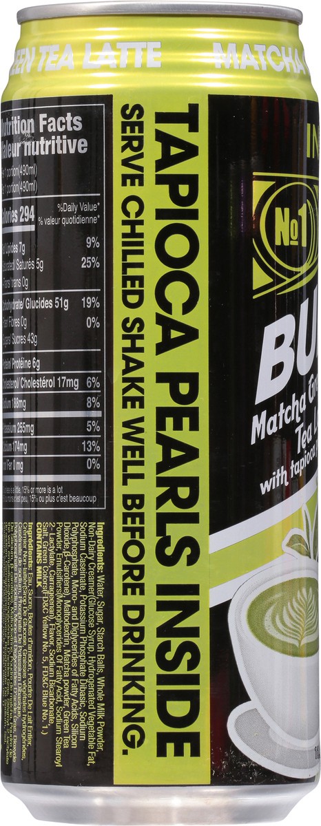 slide 6 of 9, Inotea Matcha Green Tea Latte Bubble Tea with Tapioca Pearls 1 16.6 fl oz, 16.6 fl oz