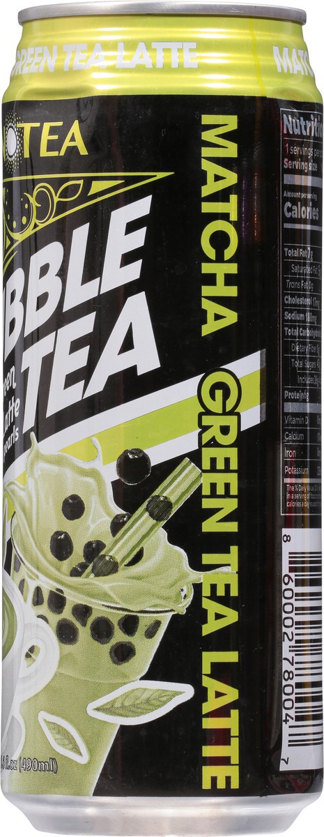 slide 3 of 9, Inotea Matcha Green Tea Latte Bubble Tea with Tapioca Pearls 1 16.6 fl oz, 16.6 fl oz