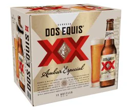 Dos Equis Ambar Especial Beer 12 Pack - 12 fl oz Bottles