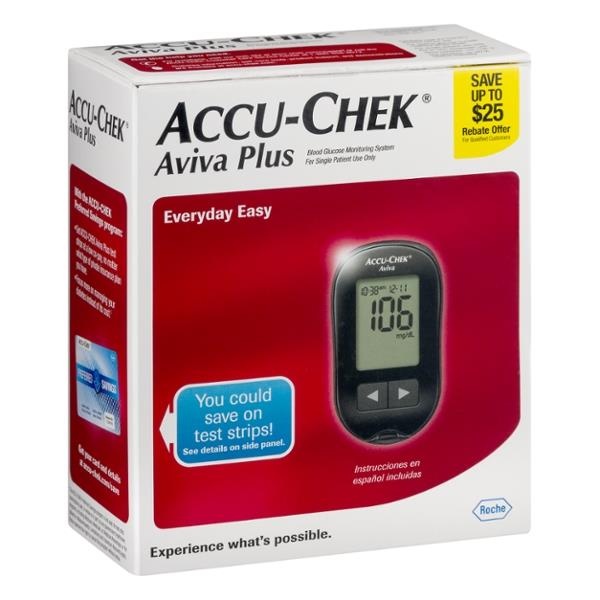 slide 1 of 1, Accu-Chek Aviva Diabetes Monitoring Kit, 1 ct