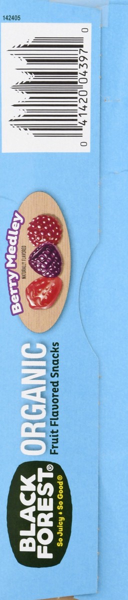 slide 7 of 9, Black Forest Organic Berry Medley Snacks 8 ea, 8 ct; 6.4 oz